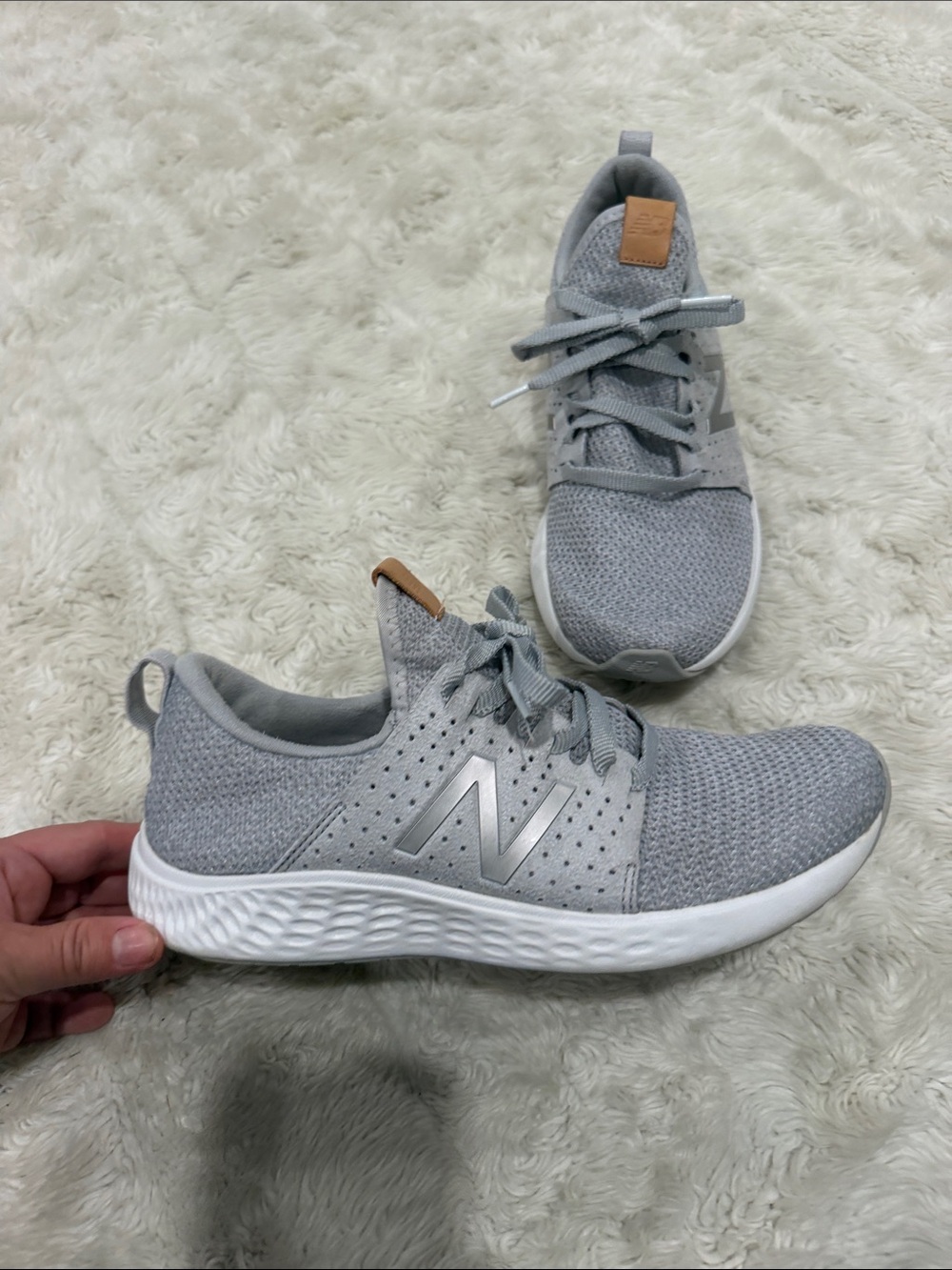 New Balance Fresh Foam Sport V1 women's running shoes in Gray Woman’s Size 8.5